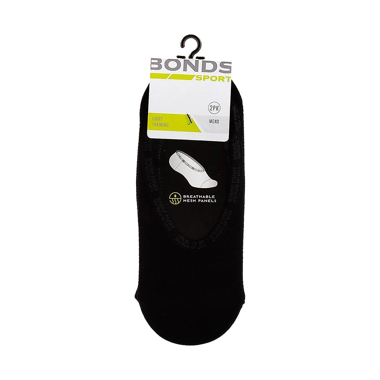 2Pk bonds sport mesh footlet men work no show low cut cooling comfy socks syru2n