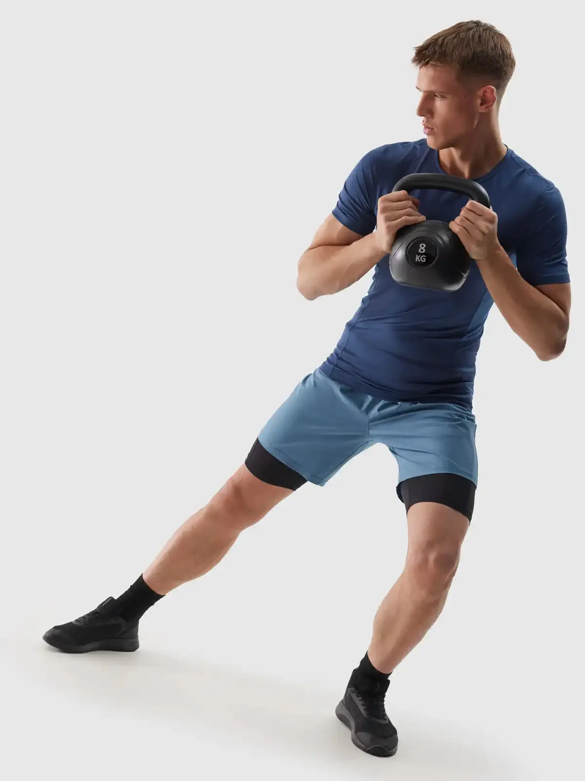 4F Camiseta de hombre corriendo