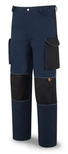588PAN PANTALON TERGAL AZUL/NEGRO SPORT