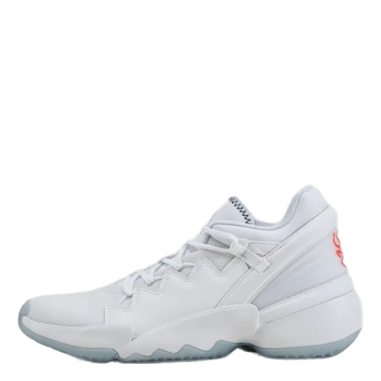 Adidas D.O.N. Issue #2 Shoes Cloud White / Cream White / Solar Red