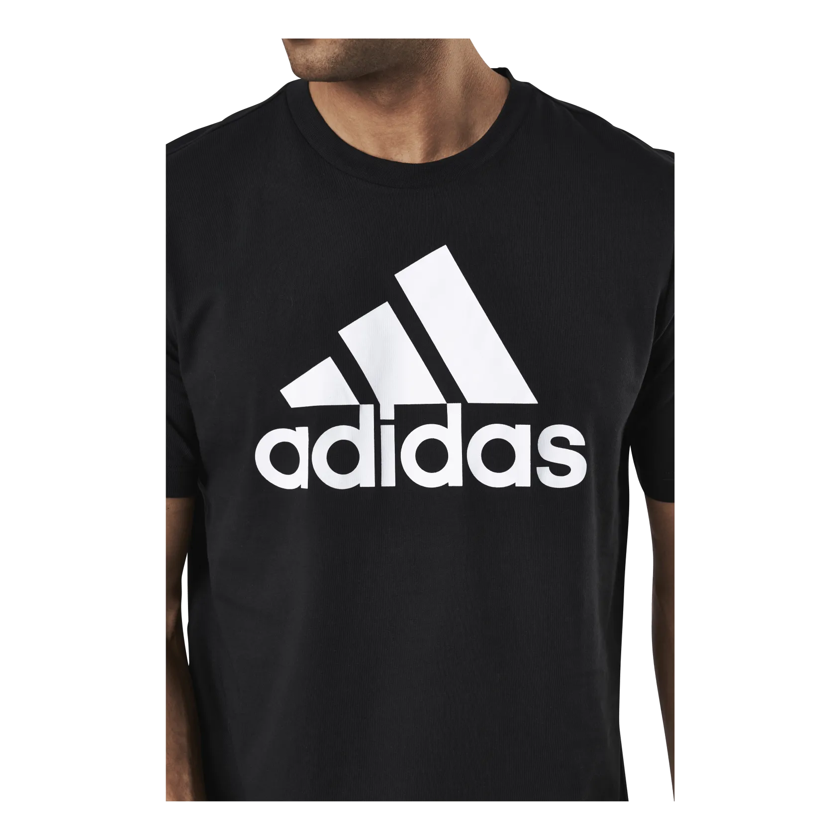 ADIDAS ESSENTIALS TSHIRT BLACK / WHITE