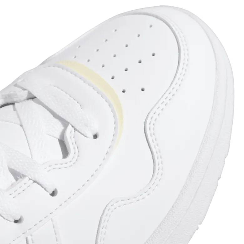 ADIDAS WOMEN HOOPS 3.0 SE "WHITEEASY YELLOW"