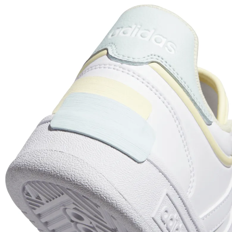 ADIDAS WOMEN HOOPS 3.0 SE "WHITEEASY YELLOW"