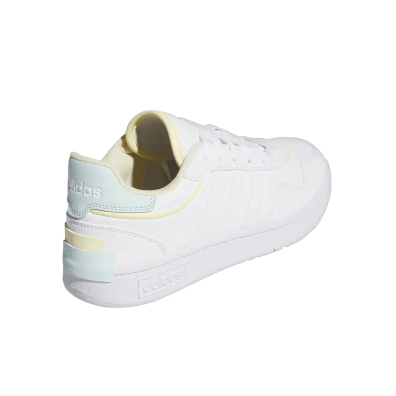 ADIDAS WOMEN HOOPS 3.0 SE "WHITEEASY YELLOW"