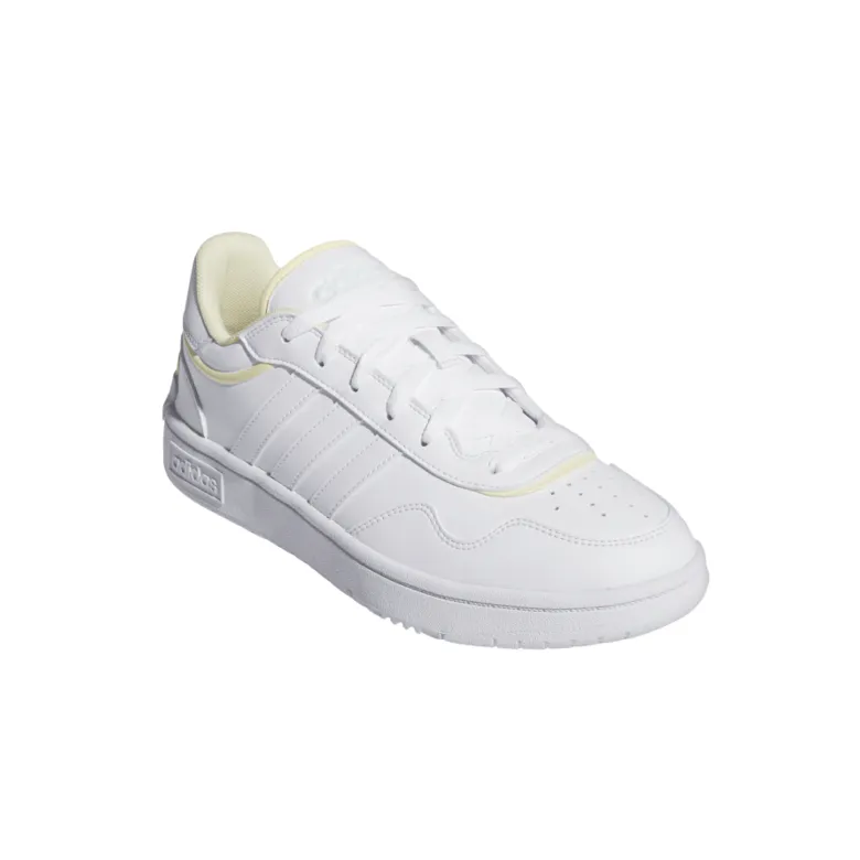 ADIDAS WOMEN HOOPS 3.0 SE "WHITEEASY YELLOW"