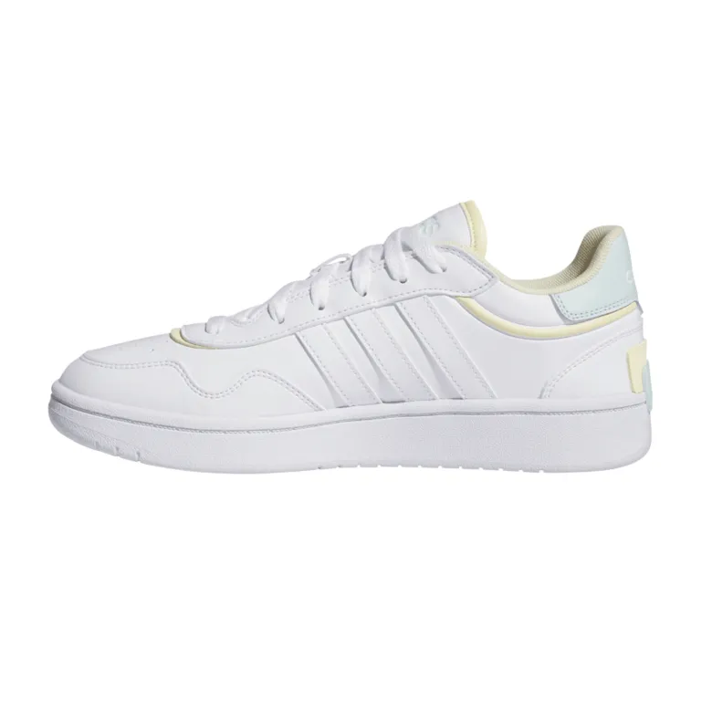 ADIDAS WOMEN HOOPS 3.0 SE "WHITEEASY YELLOW"