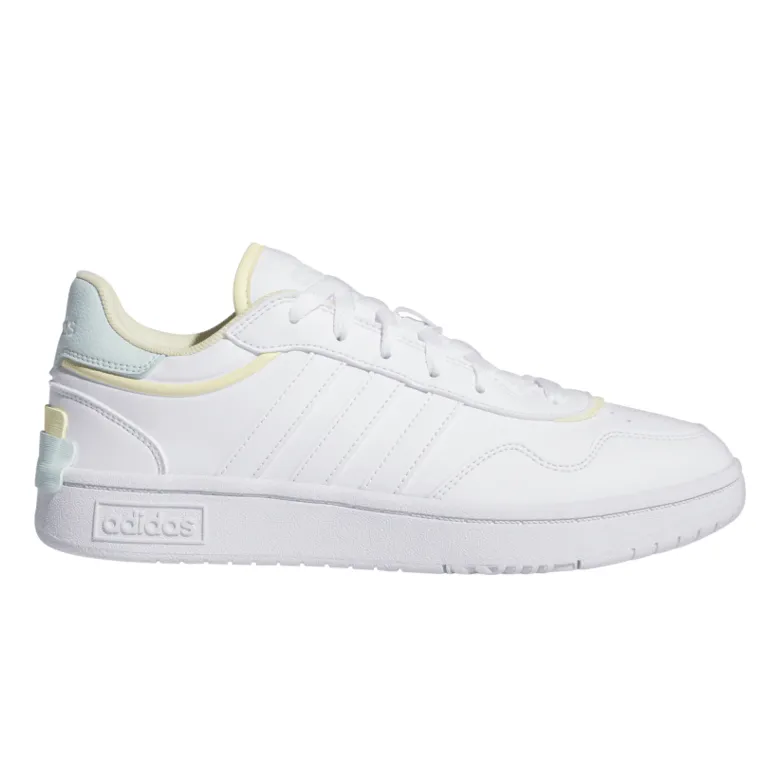 ADIDAS WOMEN HOOPS 3.0 SE "WHITEEASY YELLOW"