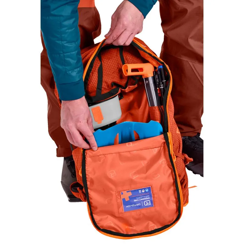 Airbag Ortovox AVABAG LITRIC ZERO 27 (naranja desierto)