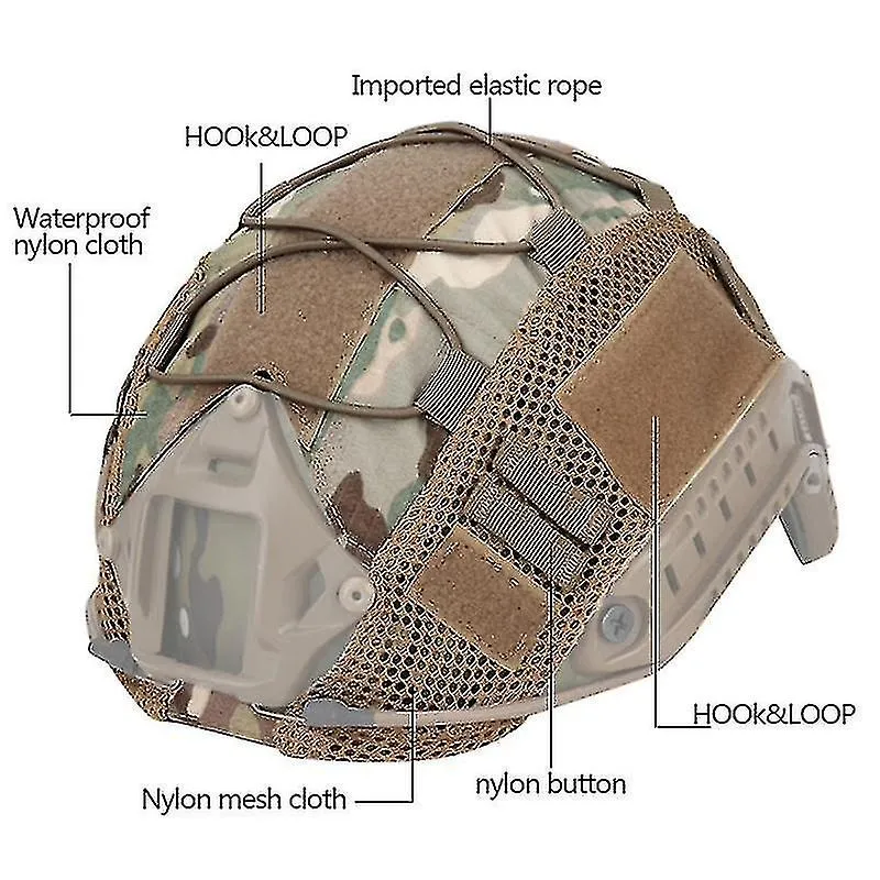 Airsoft Hunting Helmet Tactical Military Combat Helmet Cover Cs Sport Helme