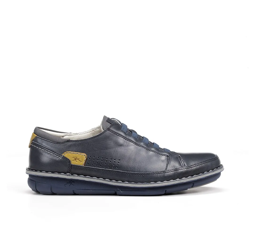ALFA F0789 Zapato de Cordones Azul
