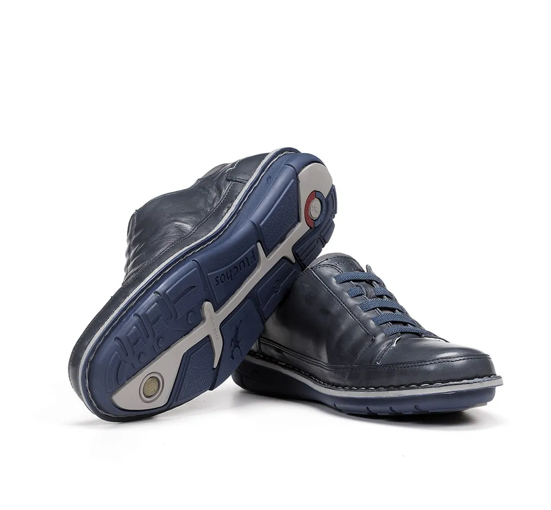 ALFA F0789 Zapato de Cordones Azul