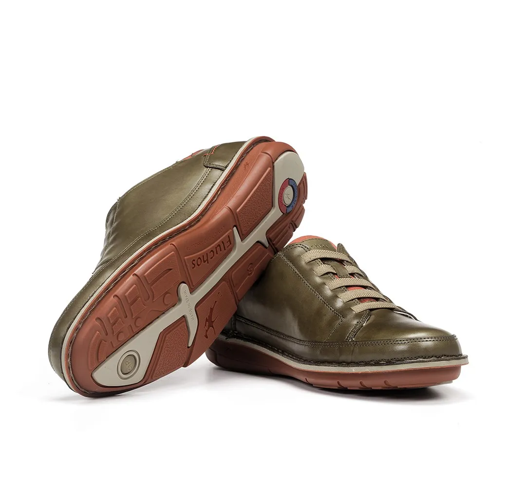 ALFA F0789 Zapato de Cordones Verde