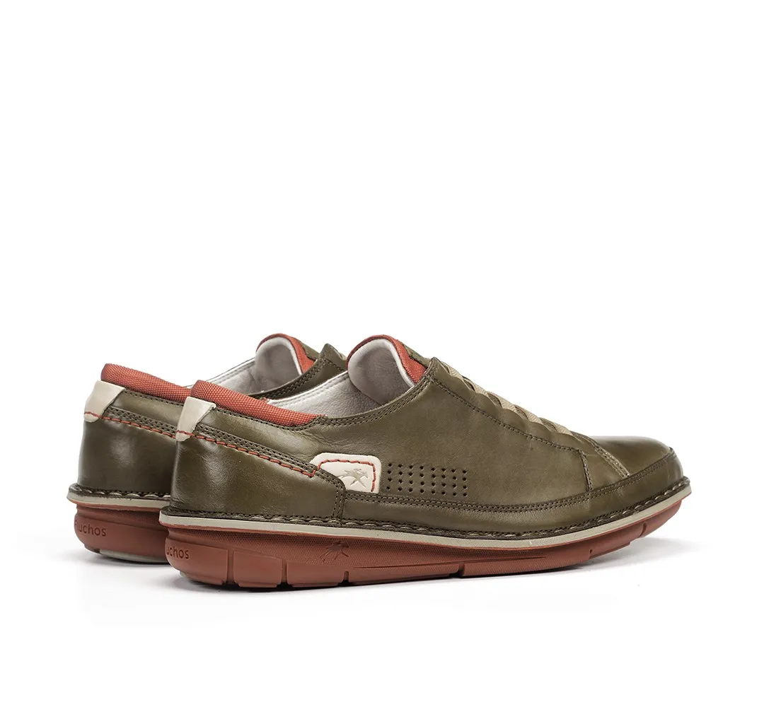 ALFA F0789 Zapato de Cordones Verde