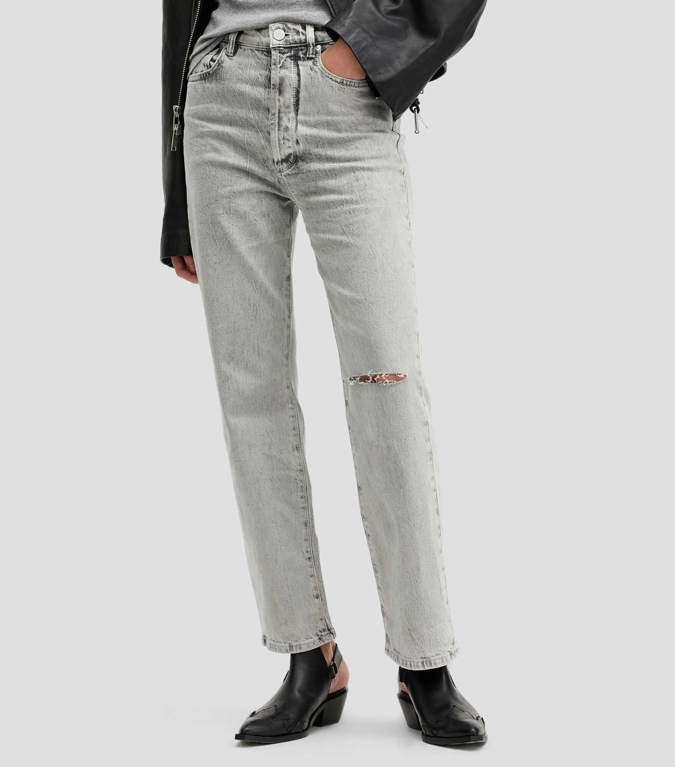 AllSaints Jeans rectos Mujer