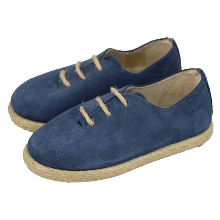 Alpargatas Serraje blanditas cordones cuerda