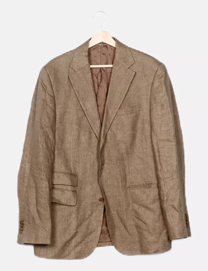 Angelico Chaqueta blazer marrón