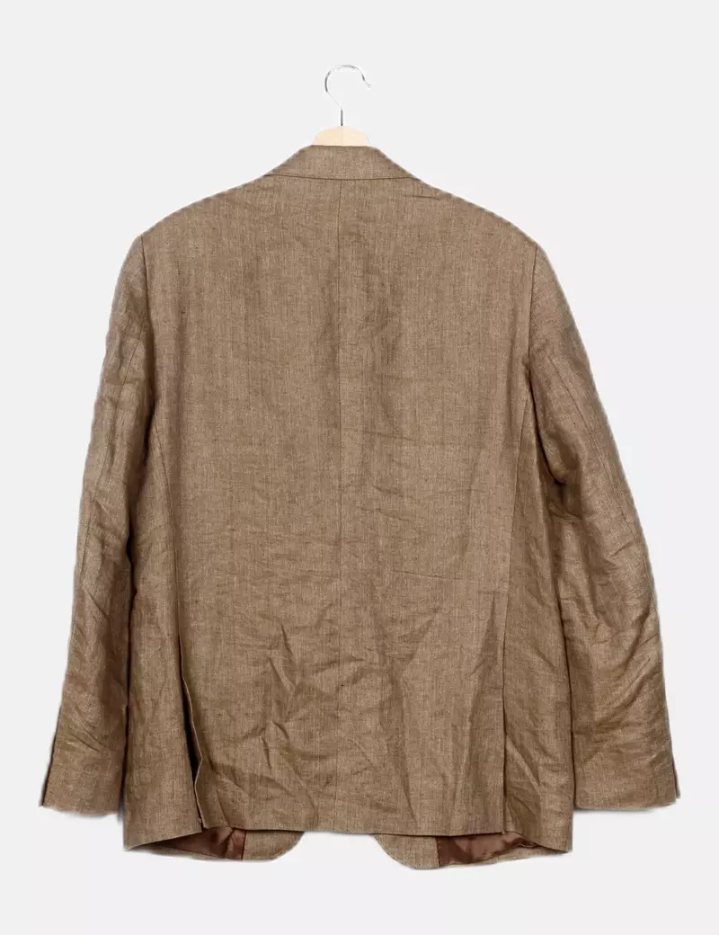 Angelico Chaqueta blazer marrón