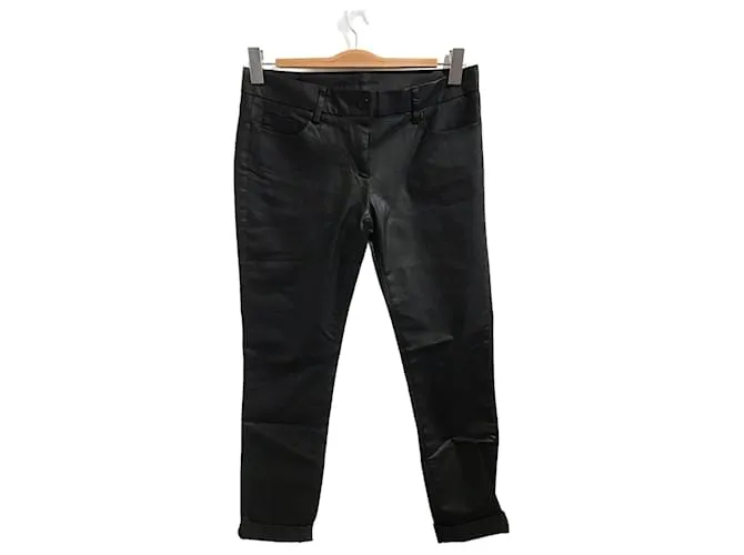 Autre Marque NON SIGNE / UNSIGNED Pantalón T.fr 38 SINTÉTICO Negro 