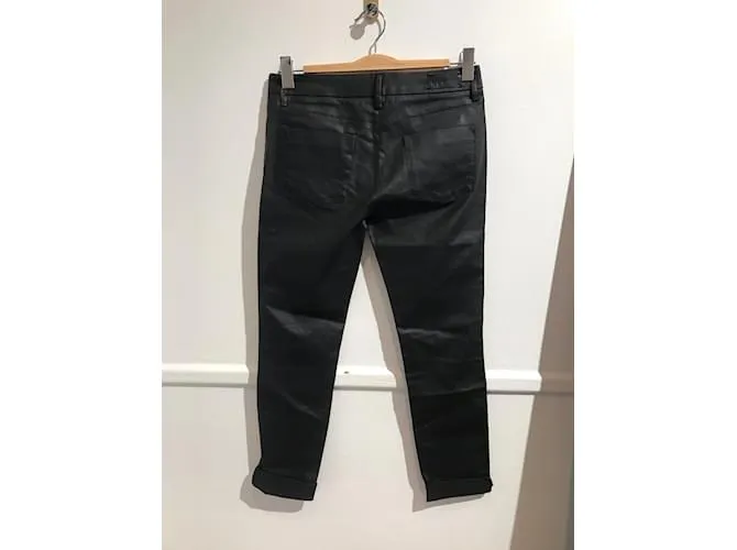 Autre Marque NON SIGNE / UNSIGNED Pantalón T.fr 38 SINTÉTICO Negro 