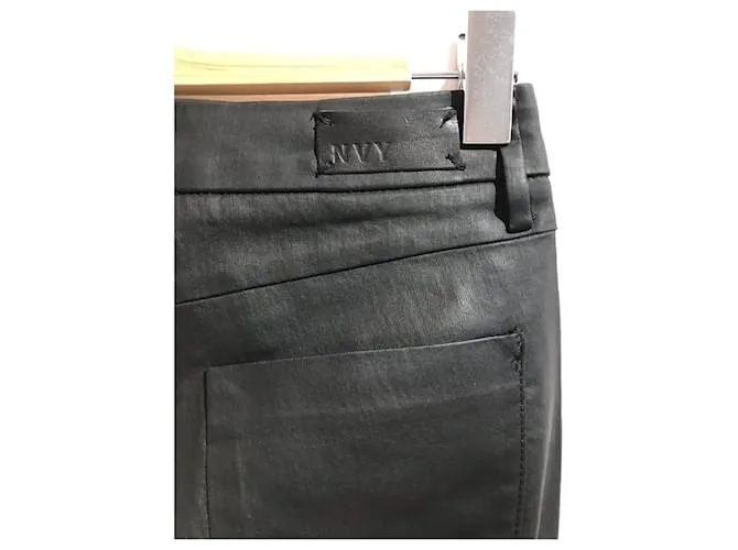 Autre Marque NON SIGNE / UNSIGNED Pantalón T.fr 38 SINTÉTICO Negro 