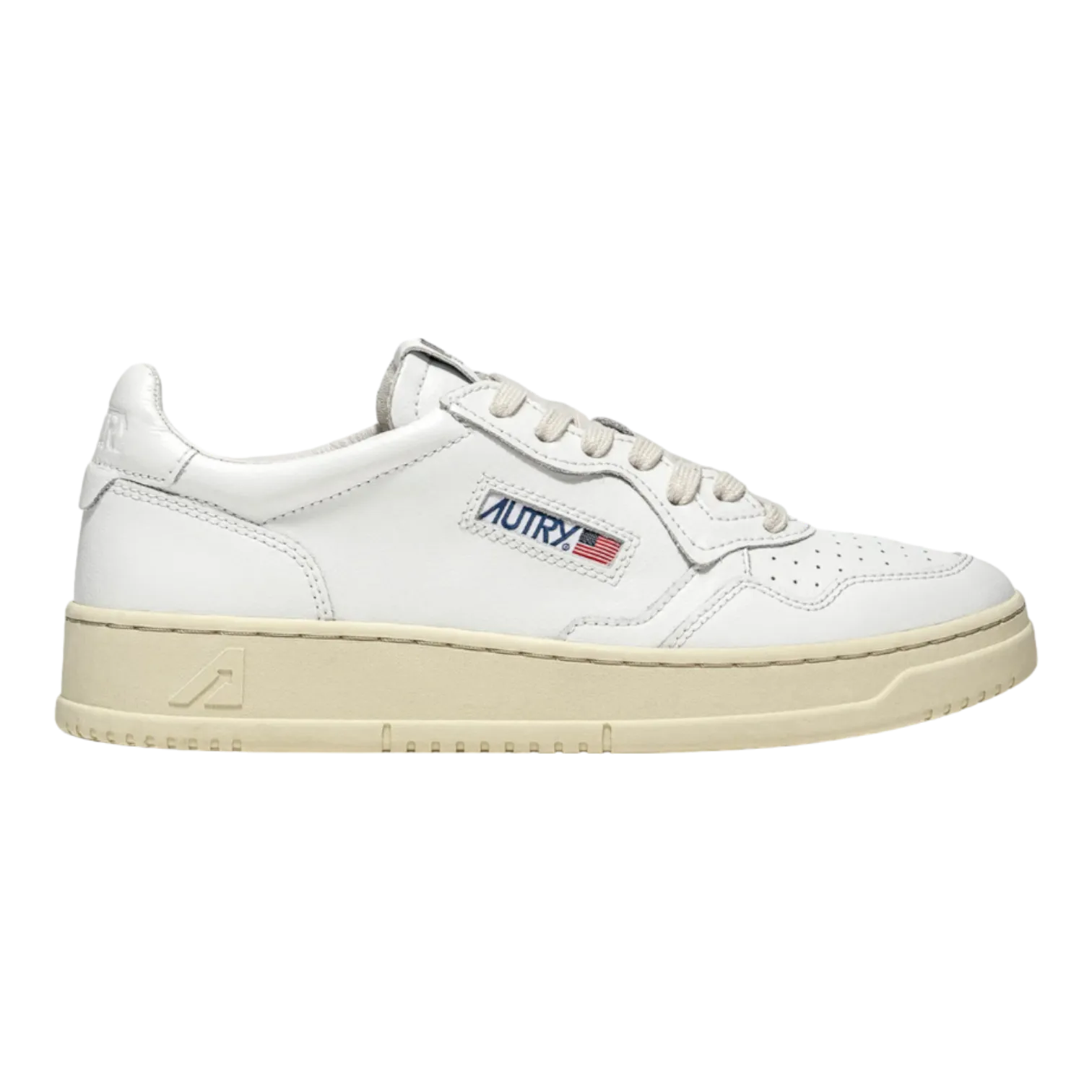 AUTRY MEDALIST LOW GOAT/WHITE FOR WOMEN AULWGG04