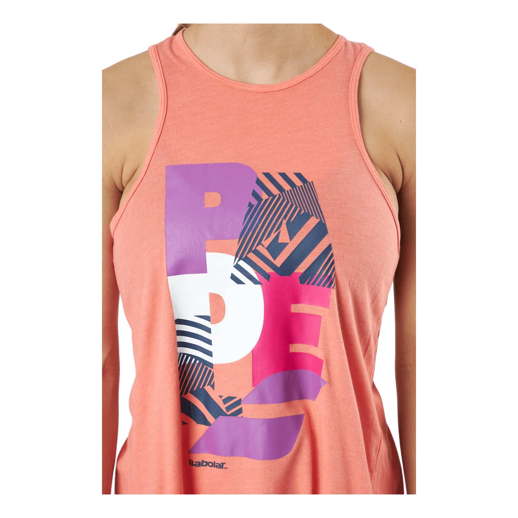 Babolat Tank Padel Cotton Women Coral