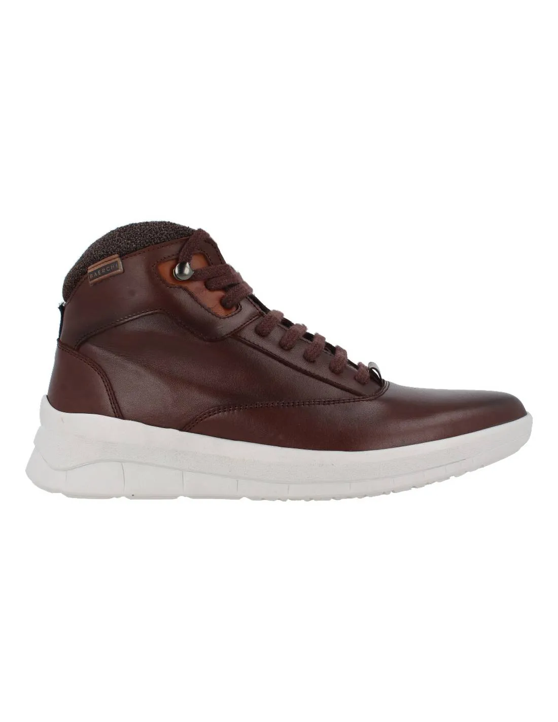 BAERCHI  BOTA FLEXIBLE ACORDONADA CHACO MARRóN