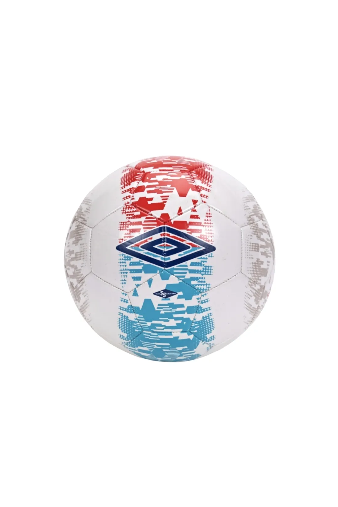 Balón de Fútbol Umbro Formation Recreational White / Navy / Atomic Red