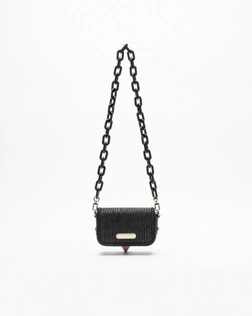 Bandolera Chiara Ferragni 76SB4BA2 Negro