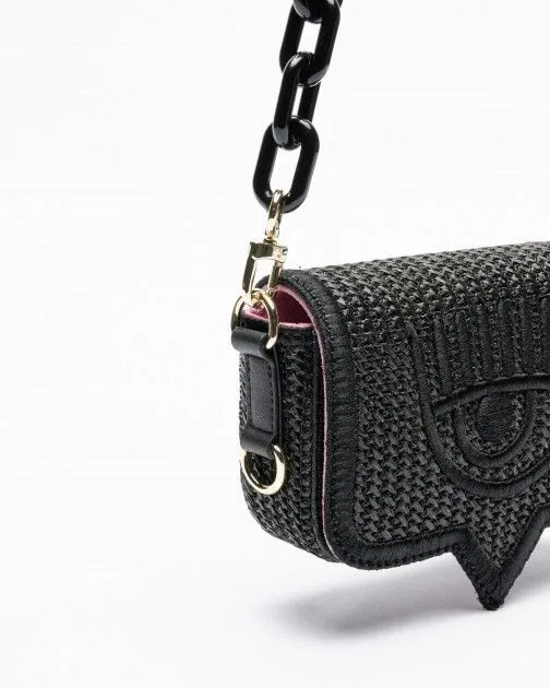Bandolera Chiara Ferragni 76SB4BA2 Negro