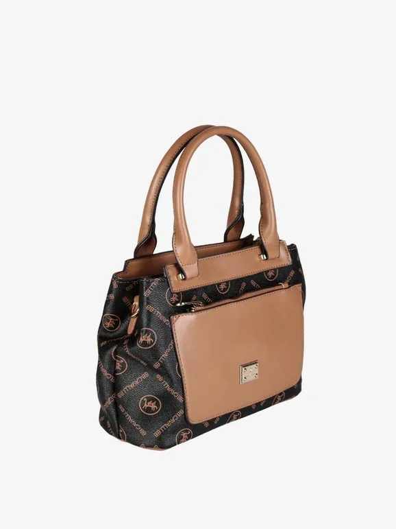 B.Cavalli Bolso tote de mujer con estampados