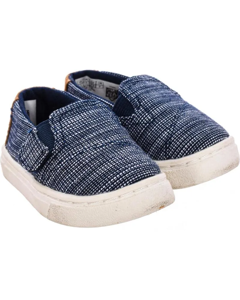 Bebé de Niña y Niño TOMS ALPARGATA LUCA AZUL