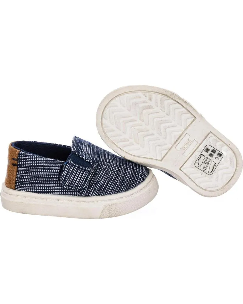 Bebé de Niña y Niño TOMS ALPARGATA LUCA AZUL