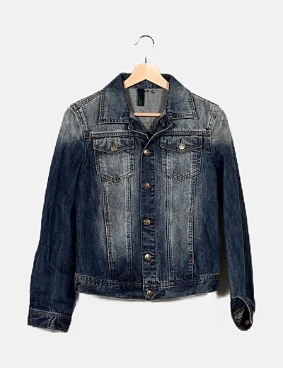 Benetton Chaqueta denim