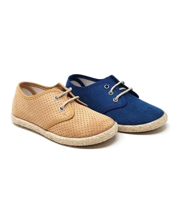 BLUCHER PICADO NIÑO CORDONES CARLETA 216158
