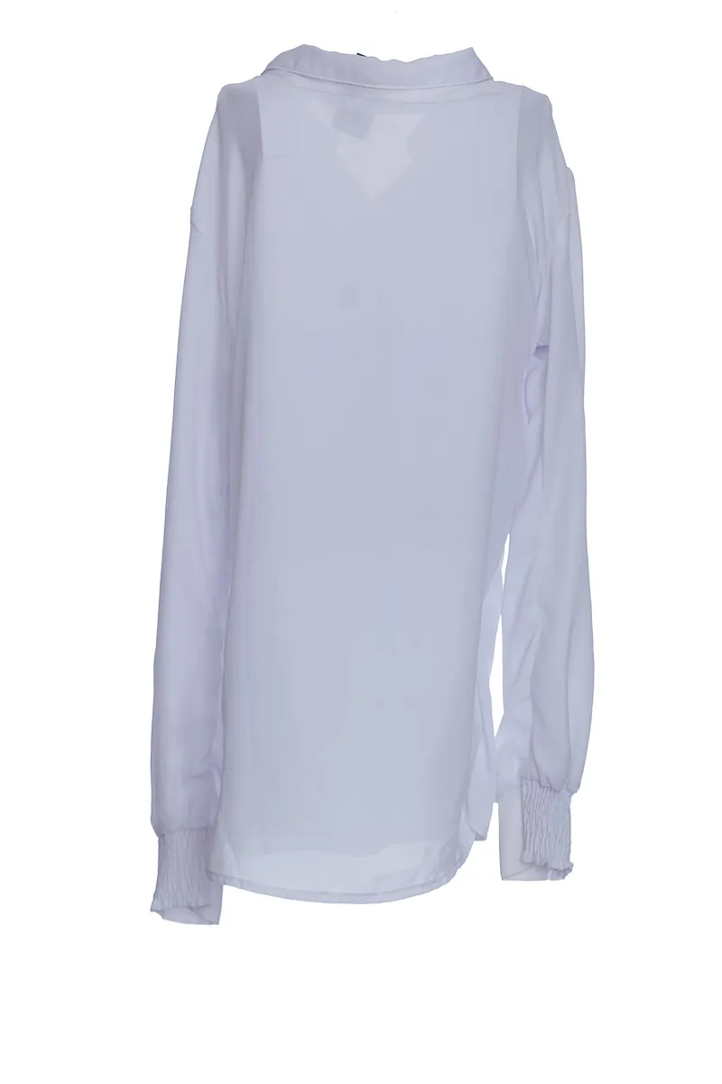 BLUSA COLOR BLANCO  DEREK