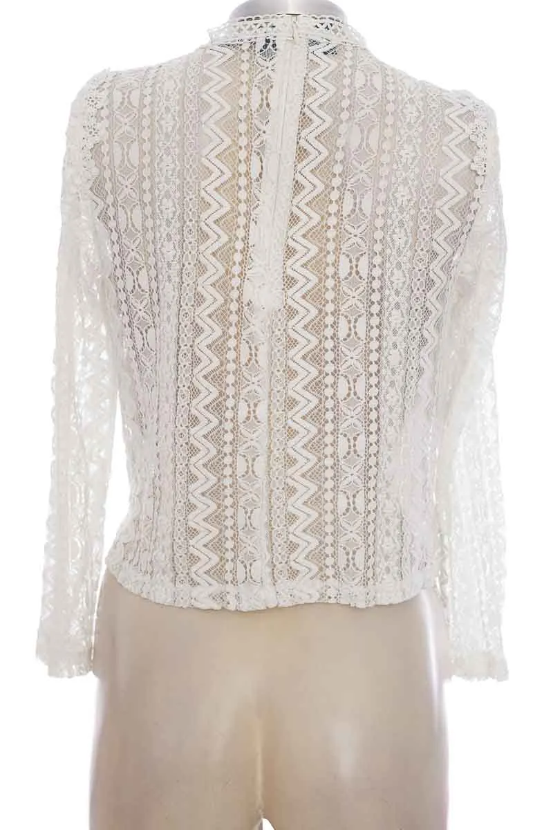 BLUSA COLOR BLANCO  ZARA