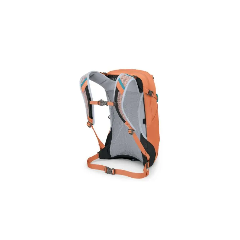 Bolsa de senderismo para hombre Osprey Hikelite 18 (Naranja Koi/Azul Ven)
