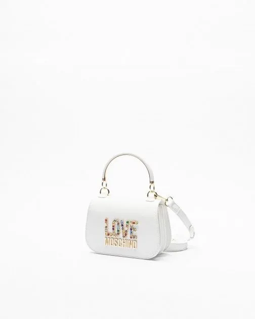 Bolso de mano Love Moschino JC4337PP0I Blanco