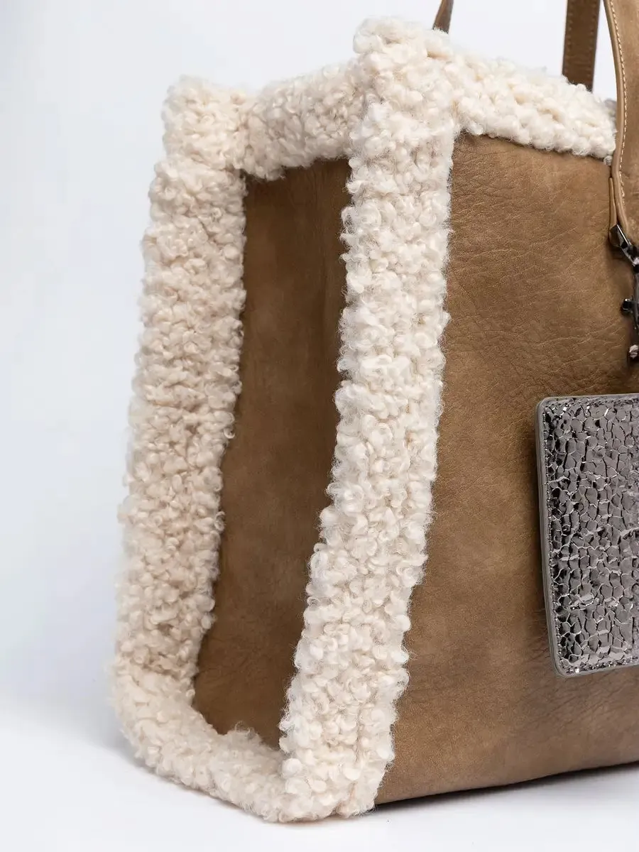 Bolso Shoper de Boreguito Replay