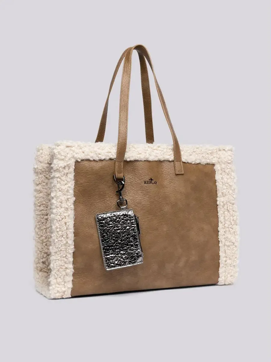 Bolso Shoper de Boreguito Replay