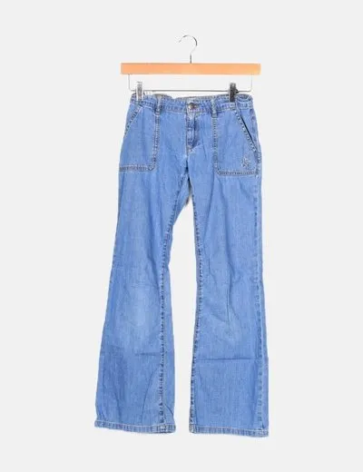 Bonpoint Jeans denim azul