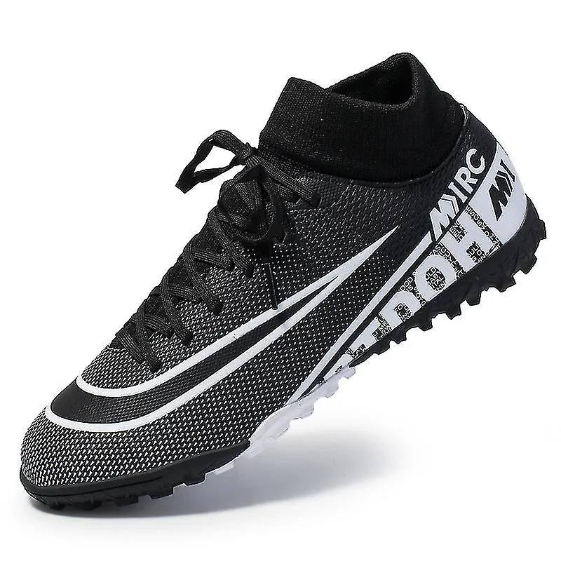 Botas de fútbol para hombre Turf Hightop Tf Zapatos de fútbol