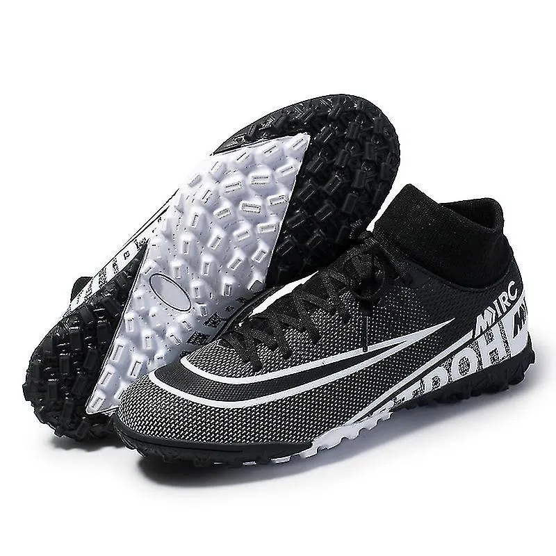 Botas de fútbol para hombre Turf Hightop Tf Zapatos de fútbol