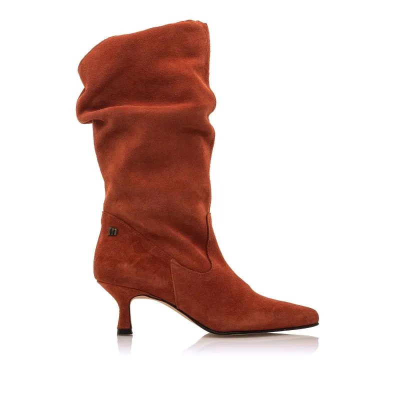 Botas Vestir de Mujer MTNG INDIE Rojo 55823