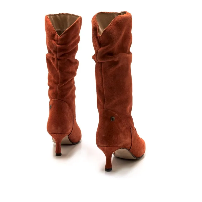 Botas Vestir de Mujer MTNG INDIE Rojo 55823