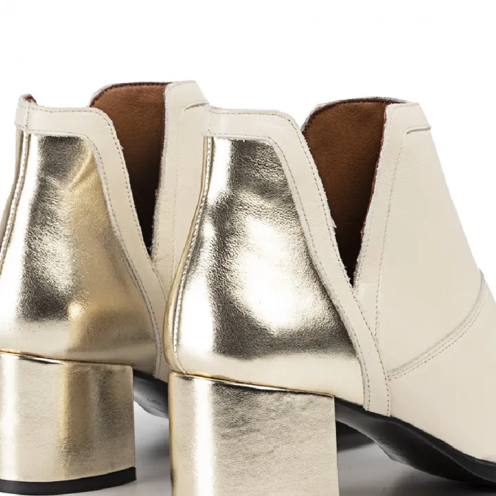 BOTIN ELIA LAMINADO BEIGE POPA