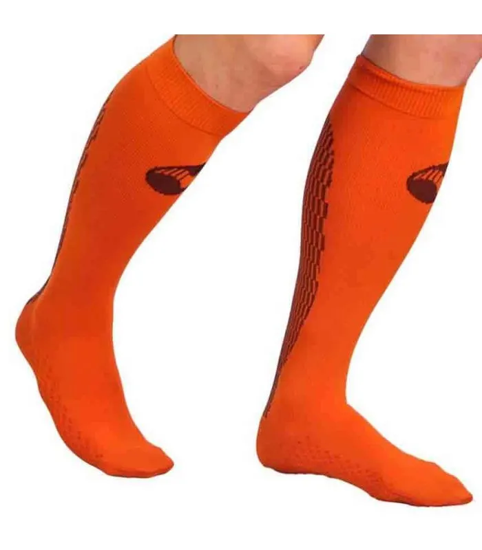 Calcetin Medilast Atletismo Naranja