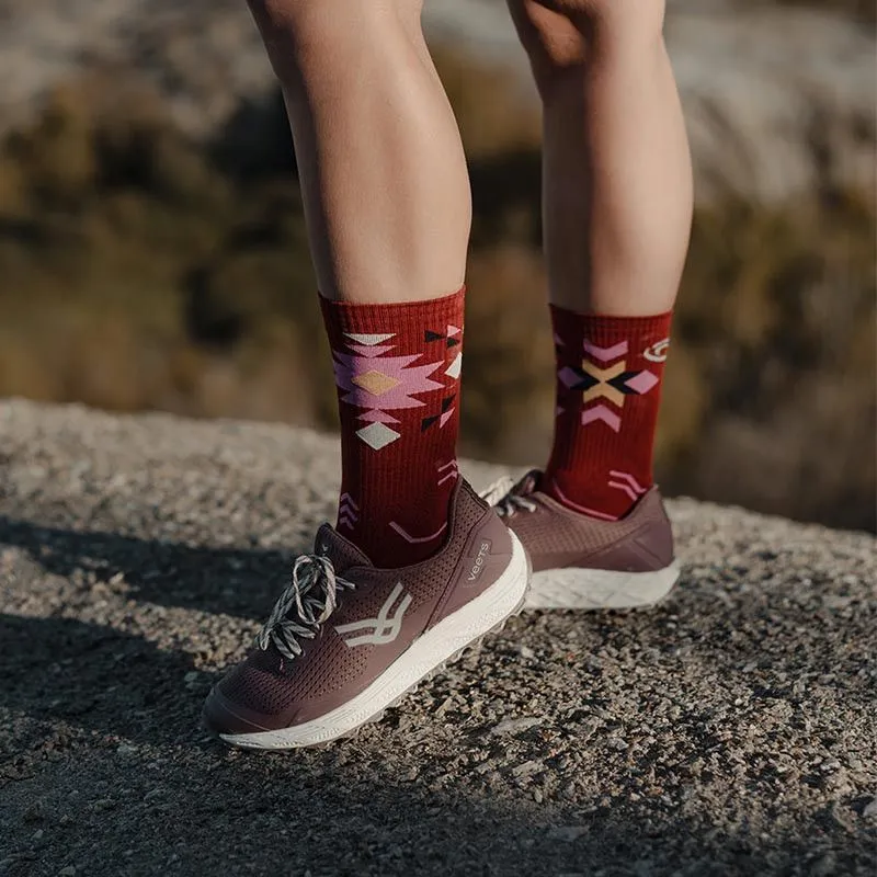 CALCETINES BV SPORT SOCQUETTE TREK GR "HAUTE  LYOCELL" (AZTEC BORDEAUX)