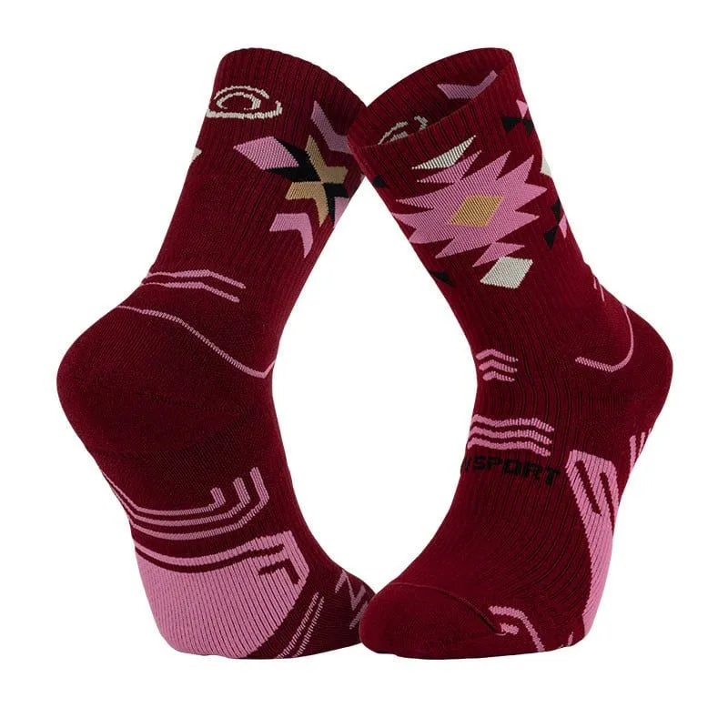 CALCETINES BV SPORT SOCQUETTE TREK GR "HAUTE  LYOCELL" (AZTEC BORDEAUX)